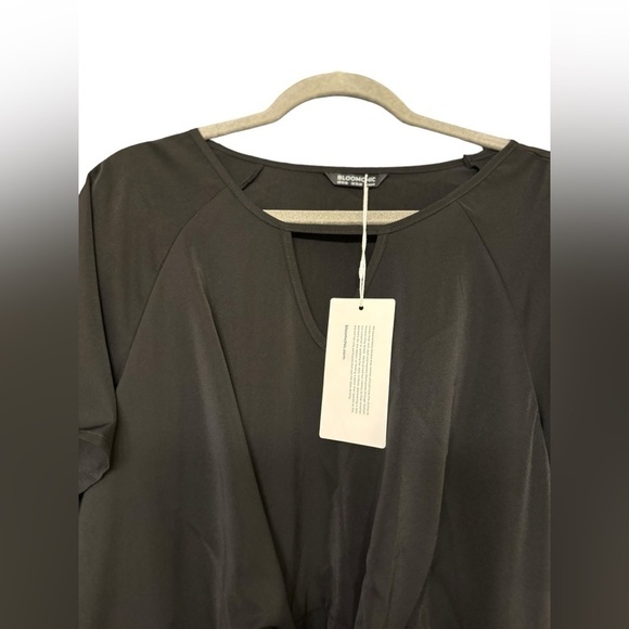 Bloomchic Keyhole Knotted Front Blouse 14/16 - Picture 7 of 10